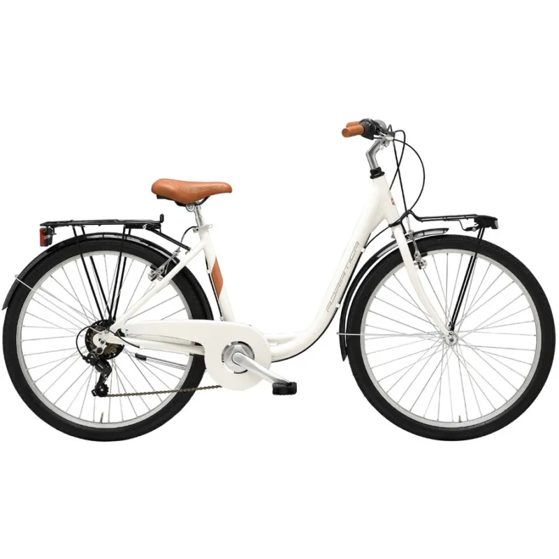 Bicicleta Adriatica Cigno 26 Alu 6V Alba Expediere rapidă