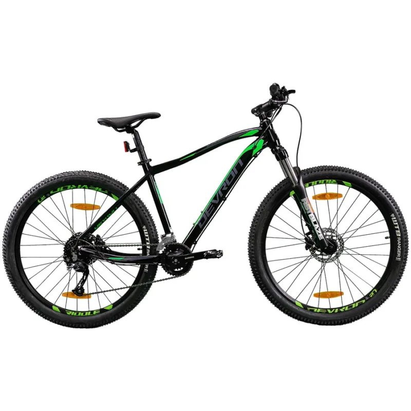 Bicicleta Mtb Devron Riddle 2023 RM2.7 - 27.5 Inch, L, Negru-Verde Cumpără acum