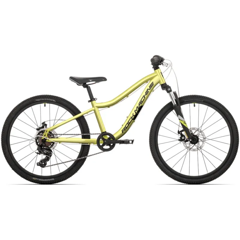 Reducere de preț Bicicleta Rock Machine Storm 24 MD Gloss Sulfor Yellow