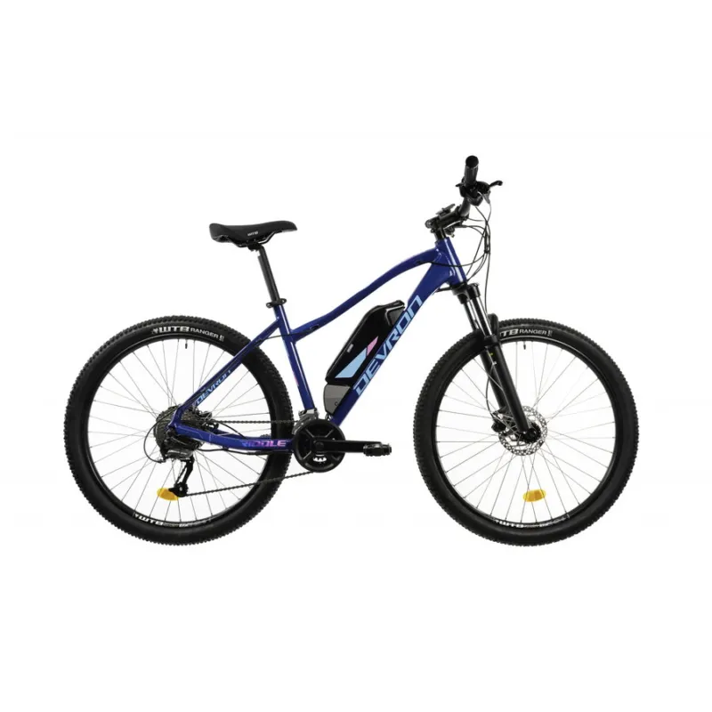 Bicicleta Electrica Devron Riddle W1.7 - 27.5 Inch, 450 mm, Albastru Vezi acum
