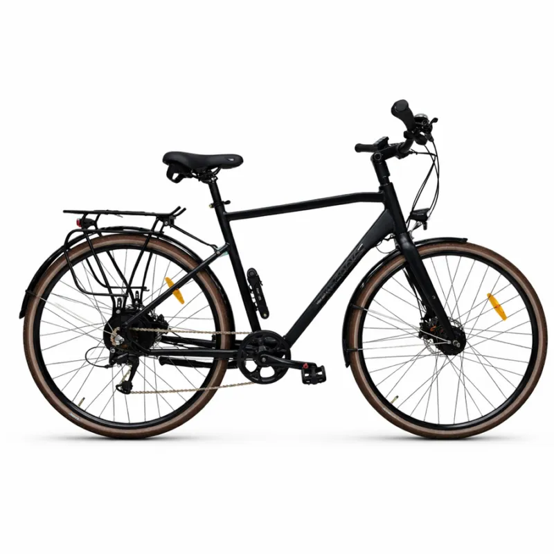 Bicicleta electrica Trekking Prophete 51581 - 28 inch, XL, Negru Chilipir