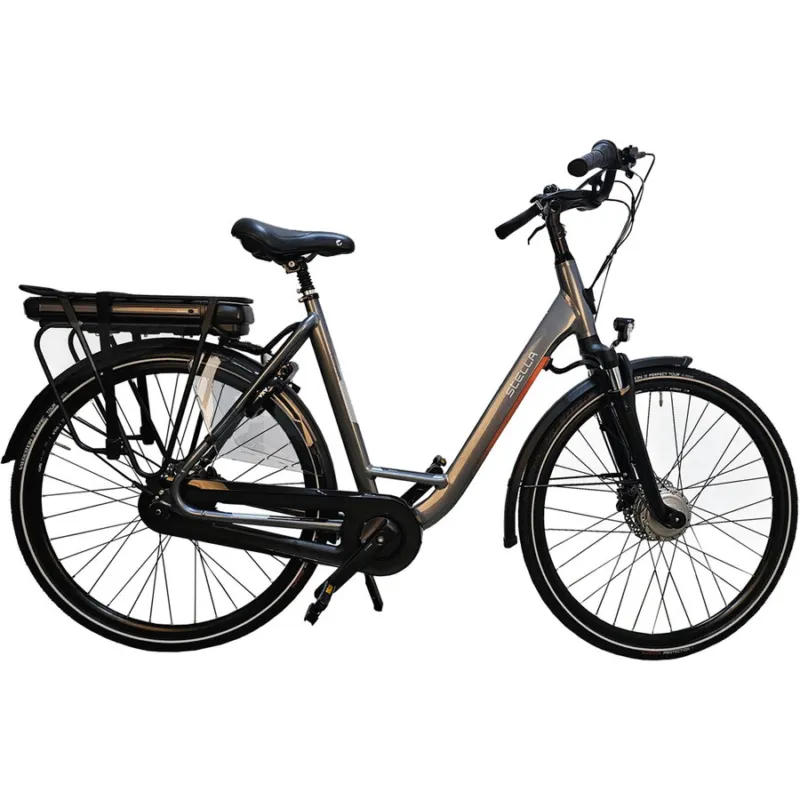 Ofertă de sezon Bicicleta Electrica Stella Livorno Dama FDST RTE 2.0 - 28 Inch, M, Gri