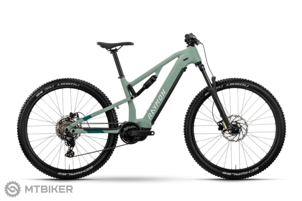Bicicletă electrică Raymon Trailray 120 29, mint/jade/cotton - S Doar azi