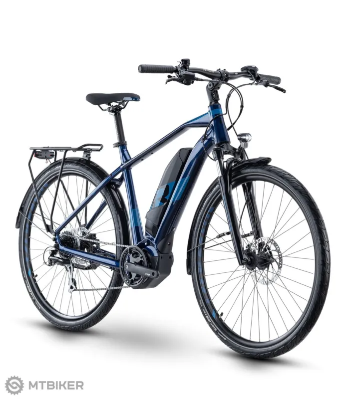 Reducere specială Bicicletă electrică Raymon TourRay E 2.0 28, darkblue/blue - S