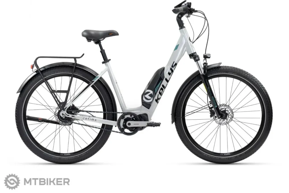 Bicicletă electrică damă Kellys Estima COMP 60 27.5, gri - S Cel mai bun preț