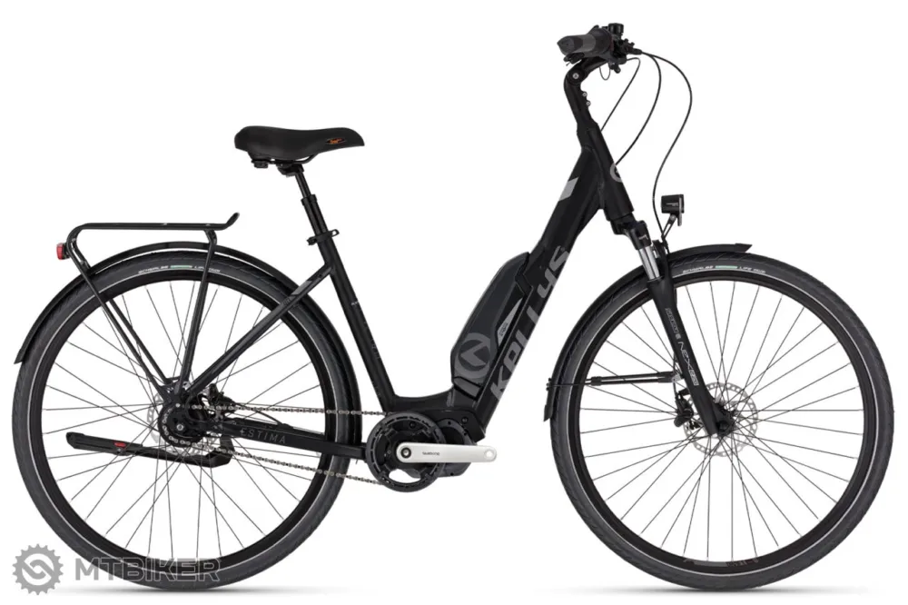 Bicicletă electrică damă Kellys Estima 40 28", neagră - S Ieftin