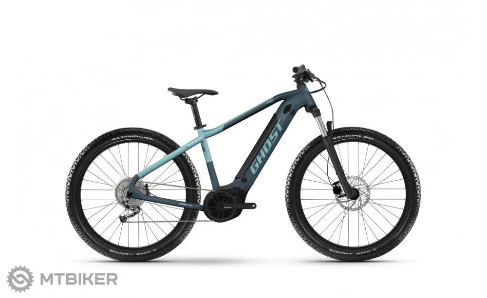 Bicicletă electrică GHOST E-Teru Essential 29, gri/albastru - M Transport gratuit