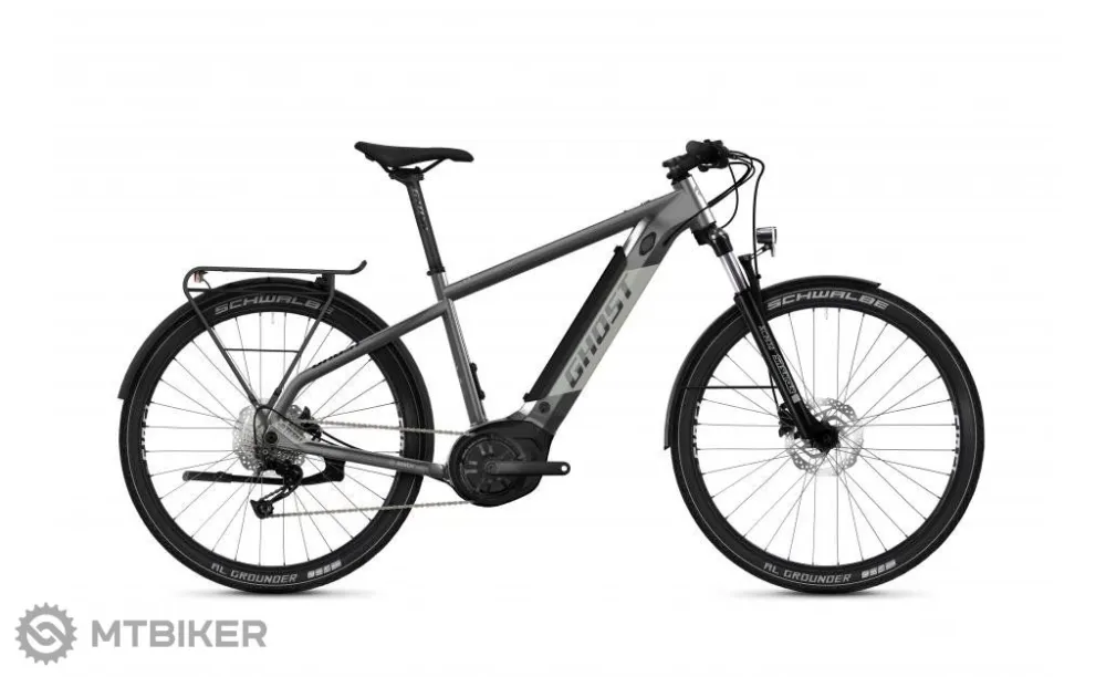 Reducere specială Bicicletă electrică GHOST E-Teru Essential 27.5 EQ, dark grey/light grey gloss - S (164-172 cm )