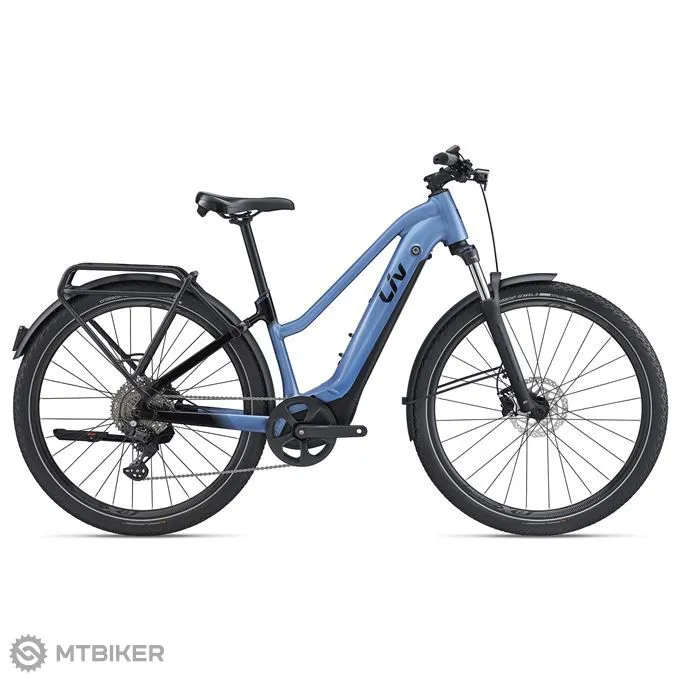 Bicicletă electrică damă Liv Amiti E+ 1 28, estoril blue - M Preț promoțional
