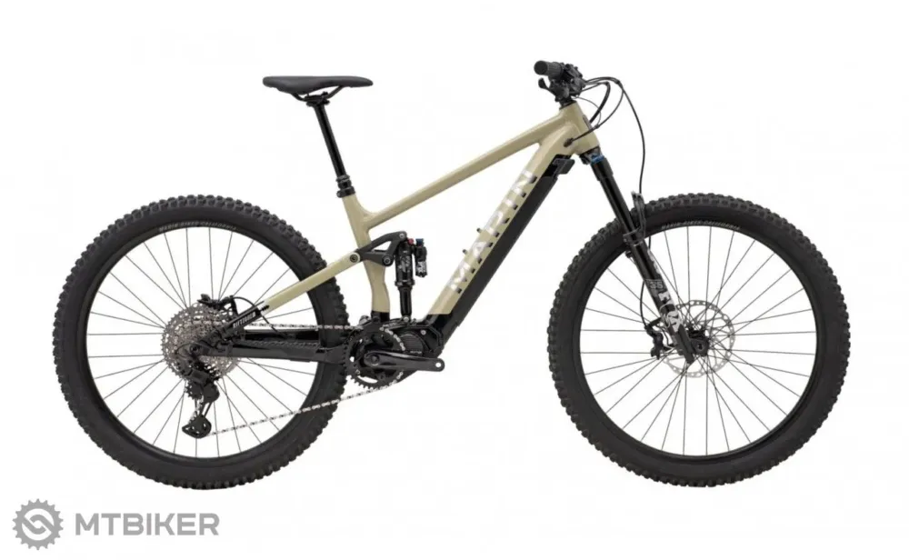 Bicicletă electrică Marin Rift Zone E2, cafeniu/negru - S Ofertă exclusivă