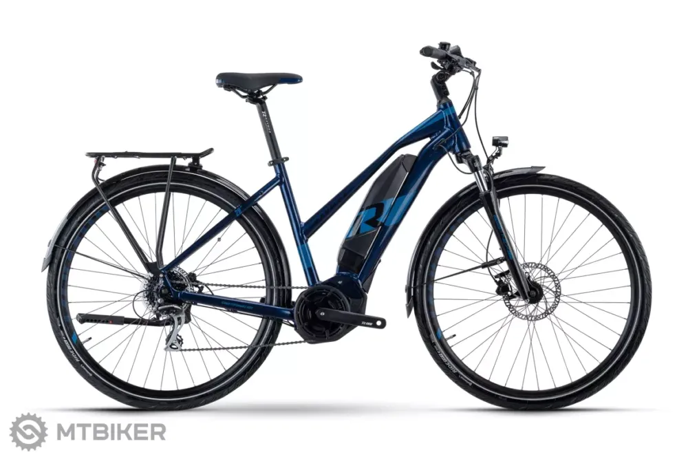 Super ofertă Bicicletă electrică damă Raymon TourRay E 2.0 Lady 28, darkblue/blue - XS