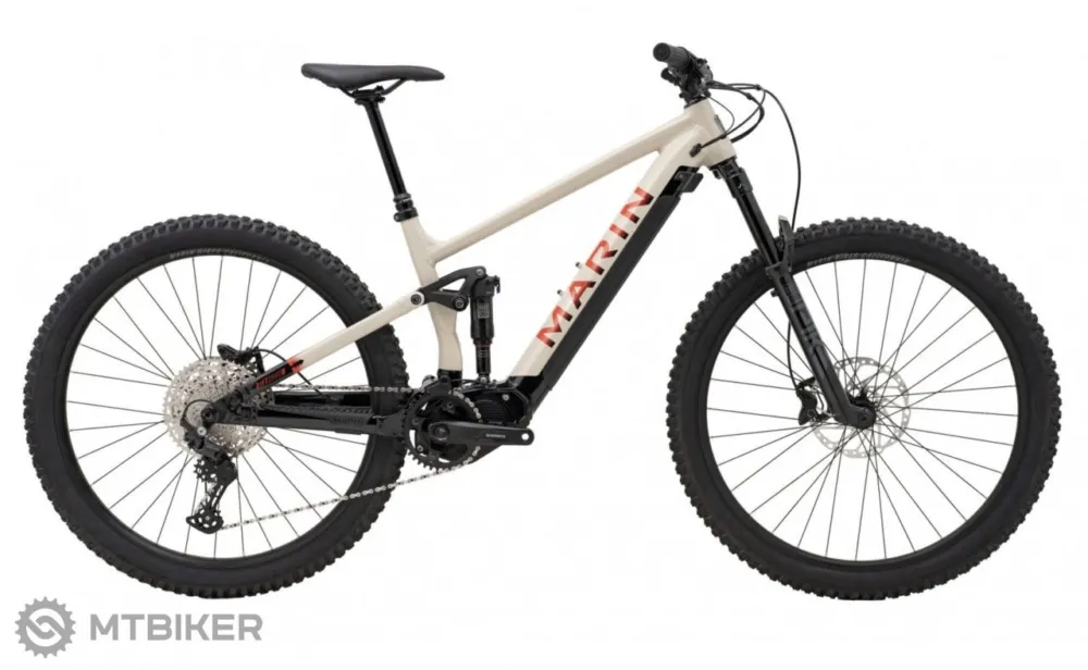 Ofertă de sezon Bicicletă electrică Marin Rift Zone E1, alb/negru - L