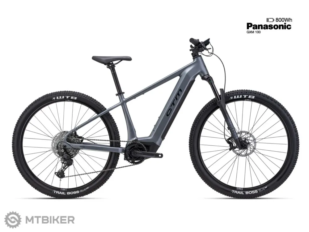 Bicicletă electrică CTM WIRE GX Xpert 29, gri mat - L (18.5") Reduceri