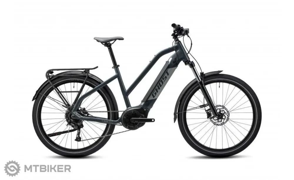 Bicicletă electrică damă GHOST E-Teru Essential Ladies 27.5 EQ, dark grey/light grey gloss - M Cumpără acum