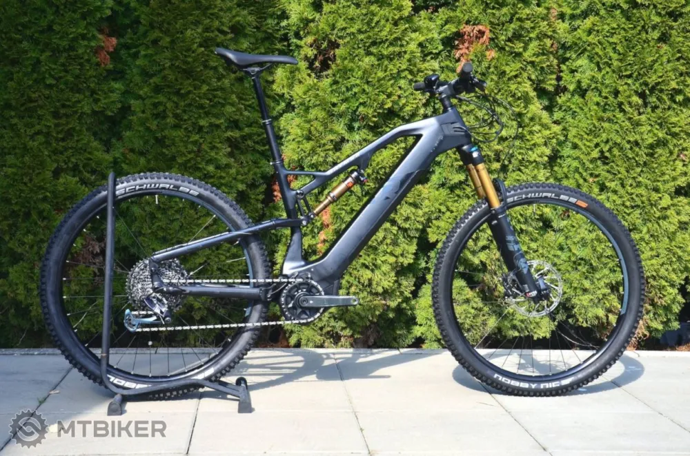 Bicicletă electrică Raymon FullRay 150E 11.0 29, carbon/black/chrome matt, tester - L Livrare expres