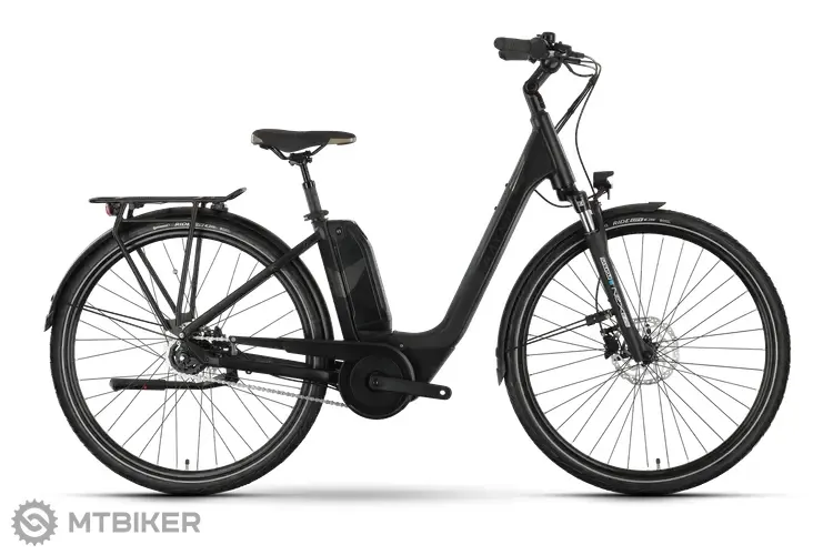 Bicicletă electrică Raymon CityRay E 6.0 26, negru - S Reducere