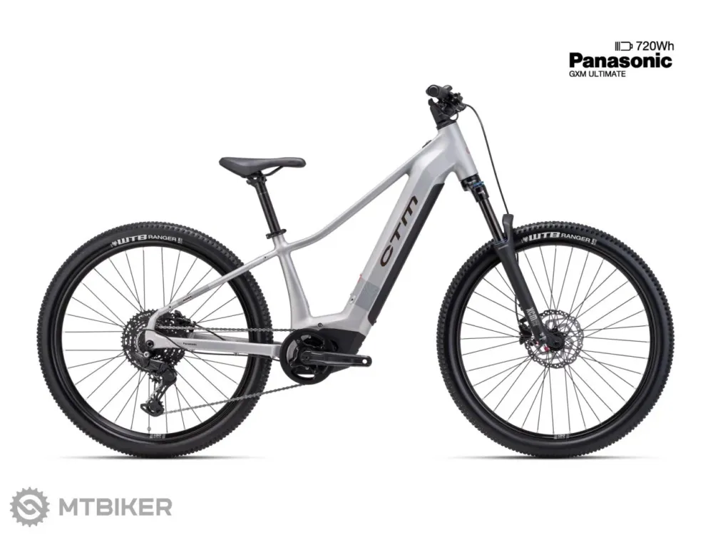Bicicletă electrică damă CTM RUBY GX Pro 27.5, argintiu mat - S ( 14") Cumpără acum