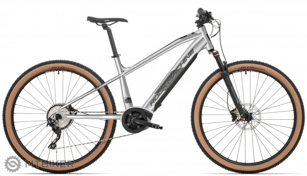 Ofertă exclusivă Bicicletă electrică Rock Machine Torrent INT e70-29B, argintiu/negru - 17" (M)