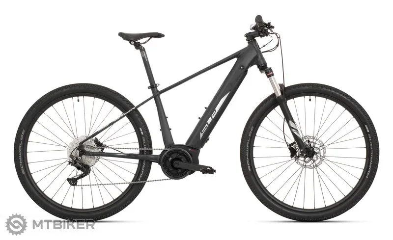 Bicicletă electrică Superior eXC 7019 29, matte black/chrome silver - L (19") Plată sigură