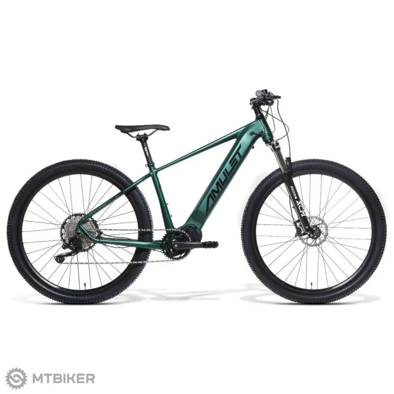 Bicicletă electrică Amulet eRival 5.0 29, verde, folosită - XL Preferatul clienților