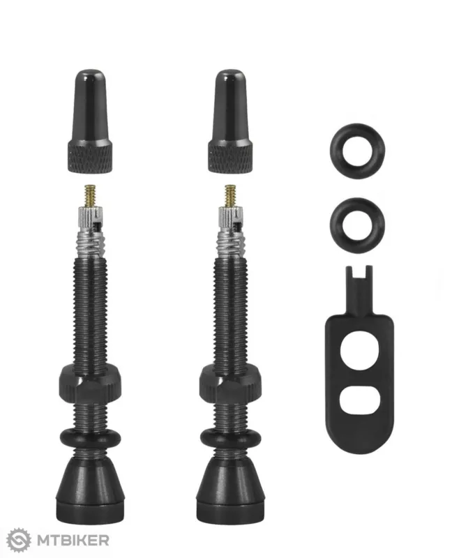 Valve tubeless Vortex Atlas, valvă Presta 44 mm, negru Super ofertă