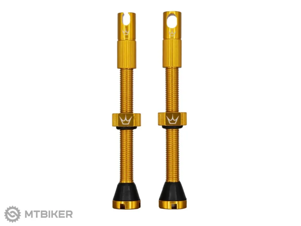 Valve tubeless Peaty's X Chris King MK2, presta 60 mm, auriu Ultima șansă