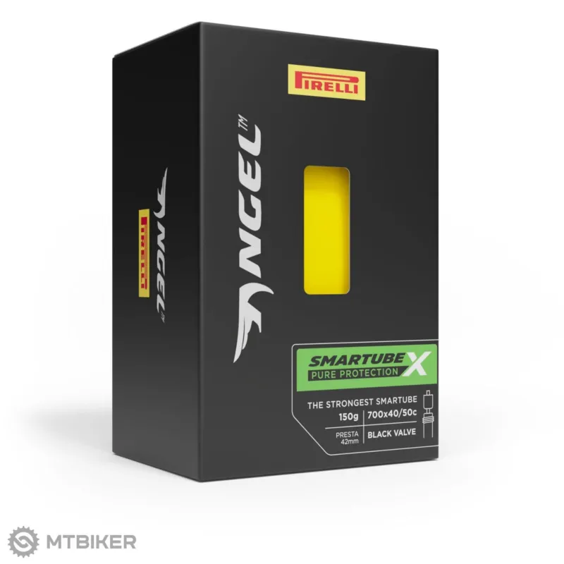 Popular Cameră Pirelli SmarTUBE Angel X 700x28-42C, valvă auto 42 mm