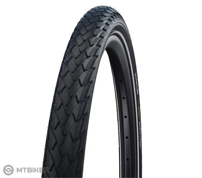 Super ofertă Plášť Schwalbe MARATHON 28x1.65" Performance Eco GreenGuard, sârmă, reflex