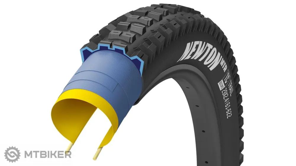 Preferatul clienților Anvelopă Goodyear Newton MTR 27.5x2.6" Dynamic:Trail², TR, kevlar
