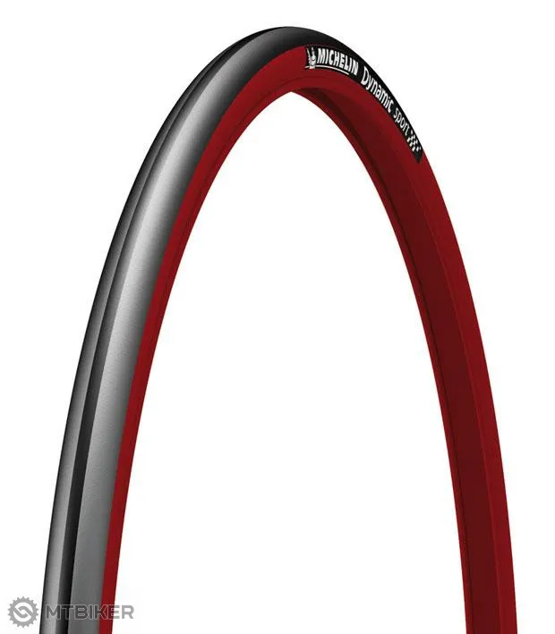 Anvelopă Michelin DYNAMIC SPORT 700x23C, sârmă, roșu/negru Plată securizată