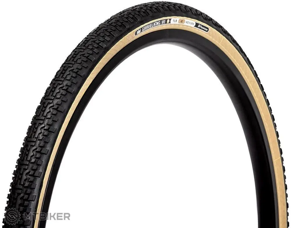 Anvelopă Panaracer Gravelking X1 R 700x35C, TLR, kevlar, negru/maro Cumpără online