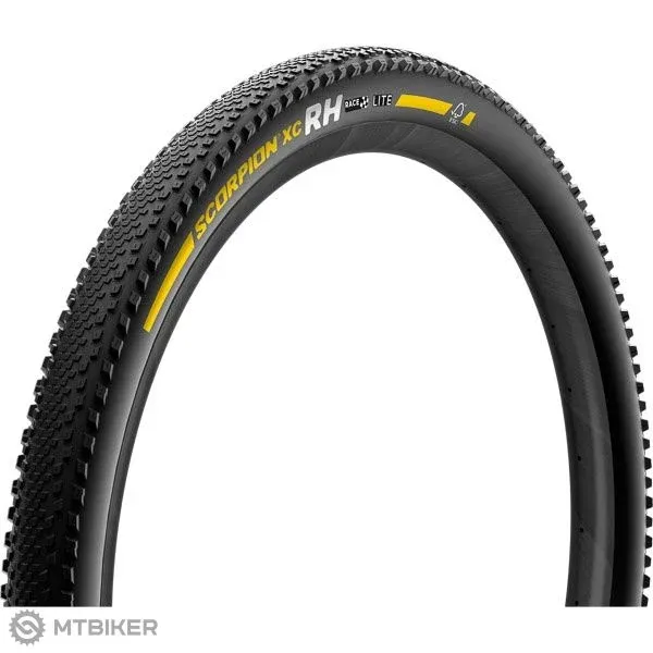 Calitate înaltă Anvelopă Pirelli Scorpion™ XC RH 29x2.4" ProWALL Race XC Compound, TLR, kevlar, gold