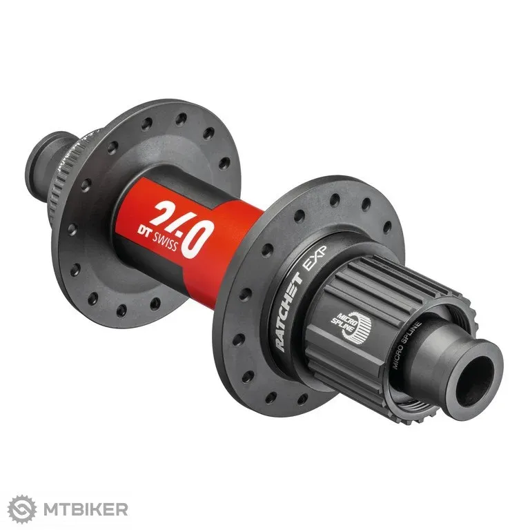 Butuc spate DT Swiss 240, 12x148 mm, CL, Shimano Microspline - 32 găuri Reducere