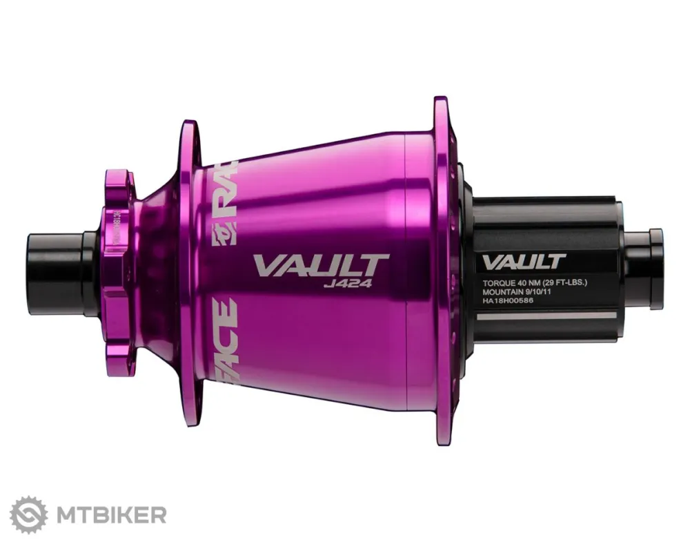 Butuc spate Race Face Vault J424 Boost, 32 găuri, SRAM XD, violet Ofertă exclusivă