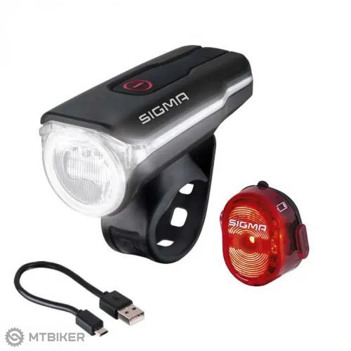 Set lumini SIGMA Aura 60 + Nugget II, StVZO Cumpără online
