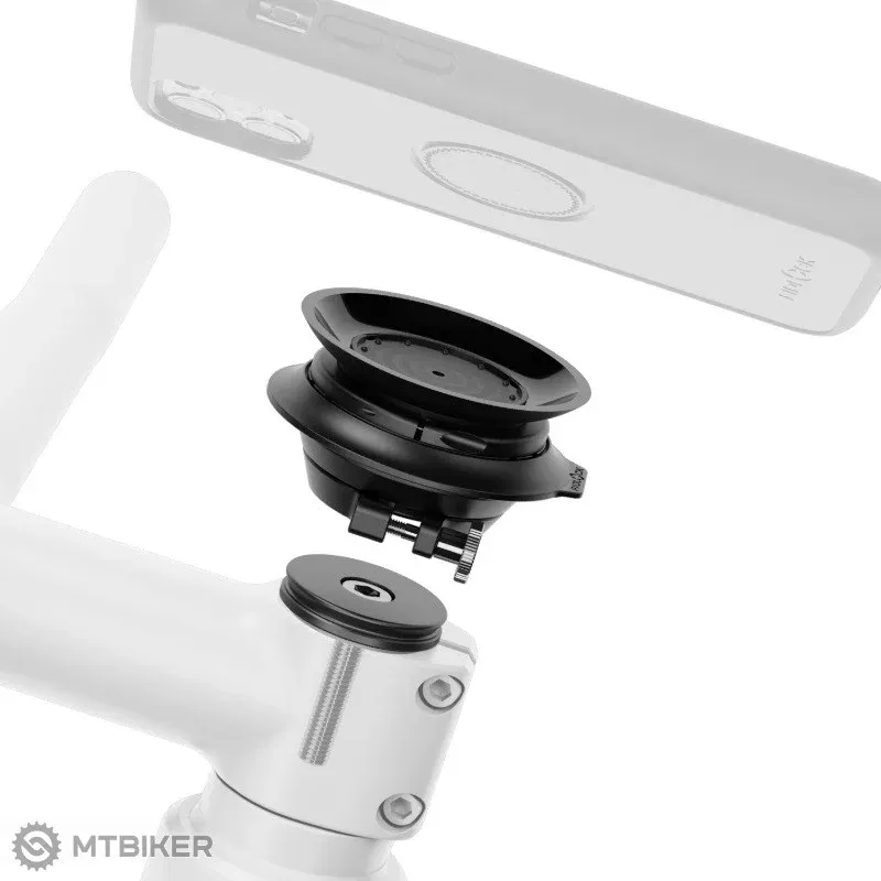 Ieftin Suport magnetic Fidlock pentru smartphone-uri în capacul tijei de ghidon 1 1/8"