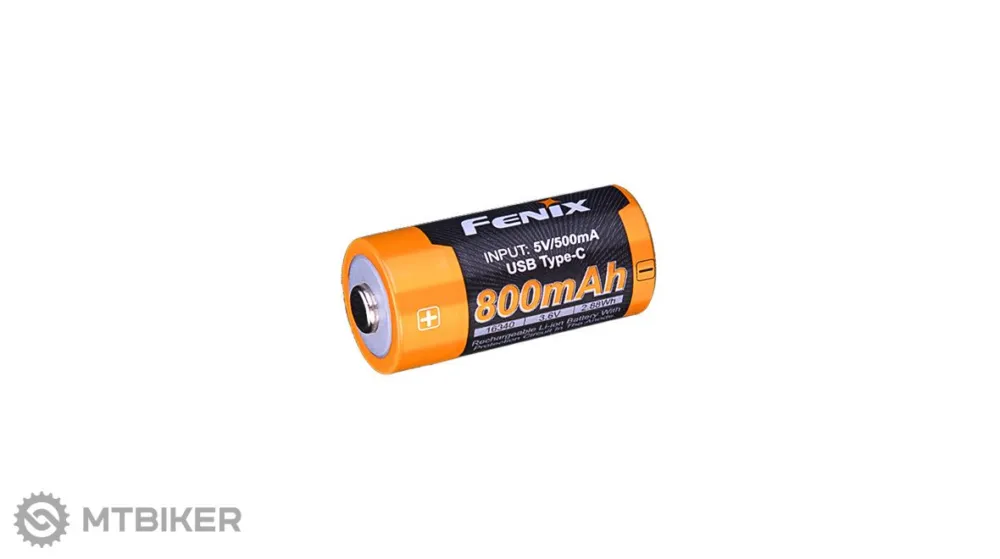 Baterie reîncărcabilă Fenix RCR123A USB-C Li-ion, 800 mAh Vezi acum