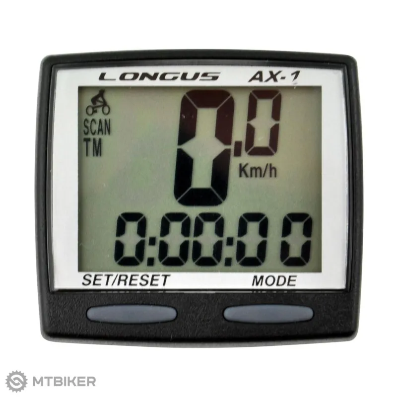 Ciclocomputer Longus AX-1 8f, negru Ultima șansă