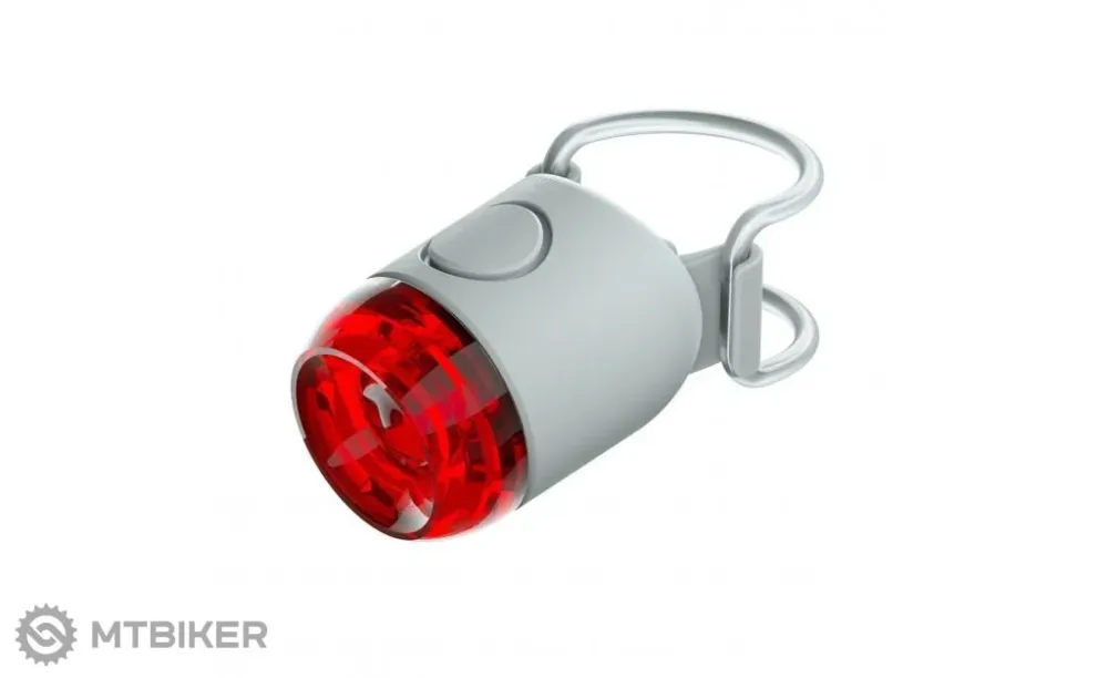 Lumină spate Knog PLUG, gri Ultima șansă