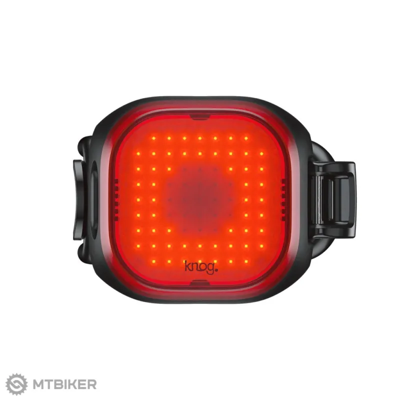 Limină spate Knog Blinder Mini, pătrată Retur ușor