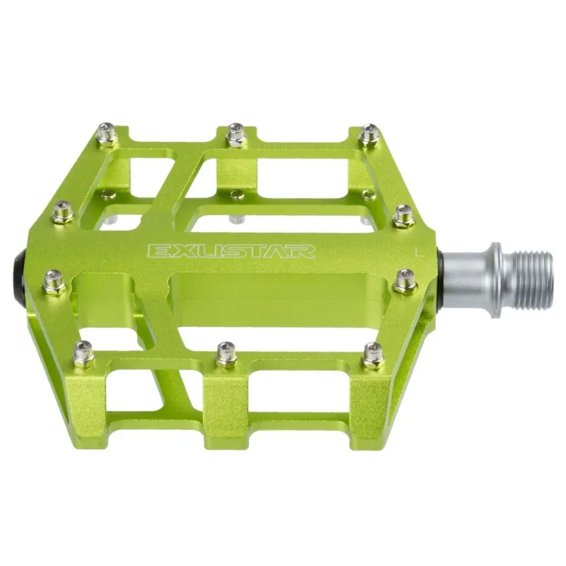 Pedale Aluminiu BMX EXUSTAR E-PB525-Verde Preț mic