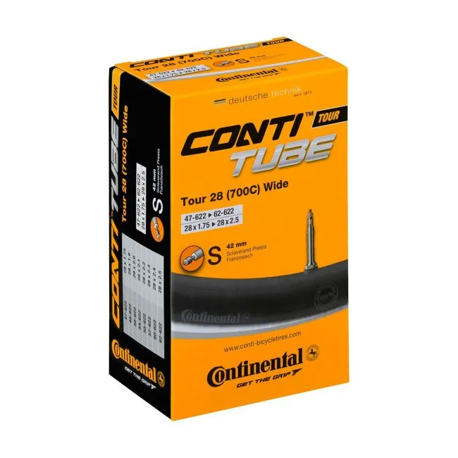 Camera Continental Tour 28 Wide 47/62-622 28x1.75-2.5 S42 Vezi acum
