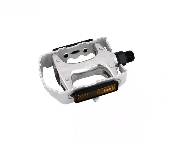 PEDALE UNION SP-910A ALUMINIU 9/16 CU REFLECTOR AM ARGINTIU Calitate înaltă