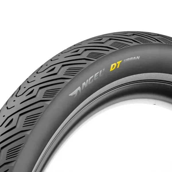ANVELOPA BICICLETA PIRELLI 28INCH ANGEL™ DT URBAN BLACK W/REFLECTIVE BAND 28C Expediere rapidă