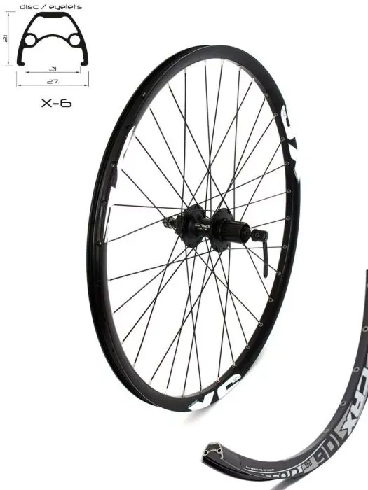 Calitate înaltă ROATA SPATE CROSSER X6 26INCH QR DISC 32H
