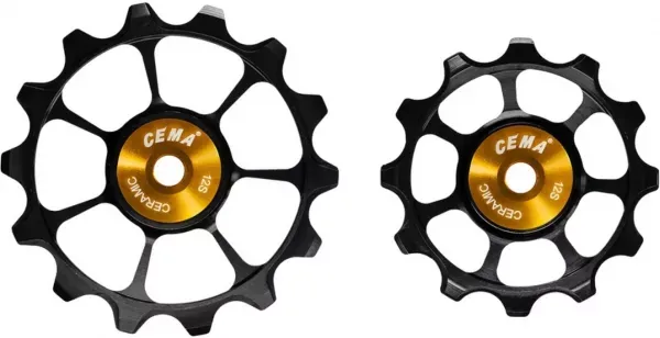 ROTITE SCHIMBATOR CEMA 12VITEZE SHIMANO 105/ULTEGA (12-14T) Ceramic, Black Noutate