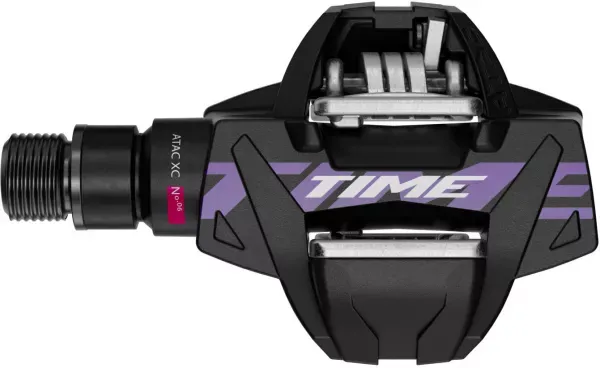 PEDALE TIME XC 6 BLACK/LILA Q-Factor 54 mm Livrare expres