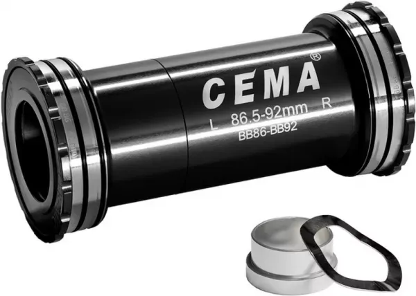 BUTUC PEDALIER CEMA BB89 BLACK Sram GXP, Otel inoxidabil, 22-24mm Popular