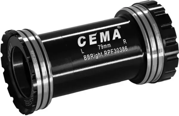 BUTUC PEDALIER CEMA BBRIGHT46 BLACK Praxis M30, Rulment Otel, 30mm Reducere extra
