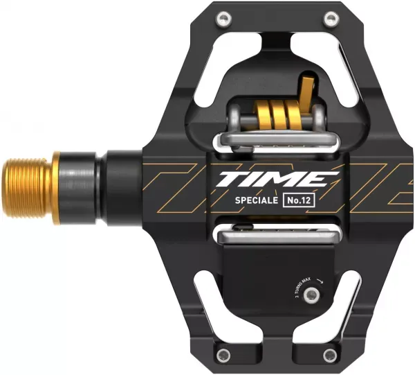 PEDALE TIME SPECIALE 12 BLACK/GOLD Small Reducere de preț